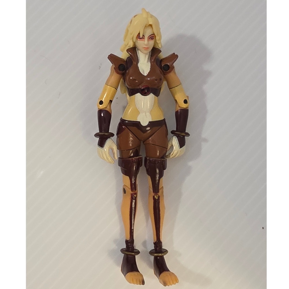 Bandai Thundercats Cheetara 4in Action Figure Tan Brown Fair 2011 33000